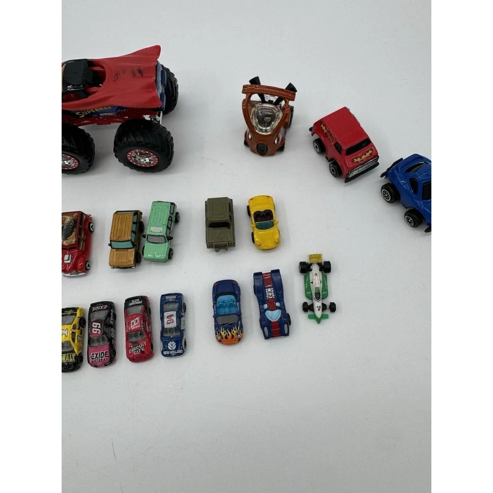 Mixed‎ Lot 23 Diecast Toy Cars Hot Wheels Matchbox Micro Machines Vintage